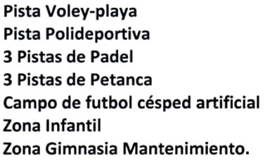 Instalaciones deportivas del Polideportivo Municipal de Baza